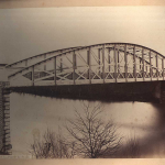 Puente colgante siglo XIX