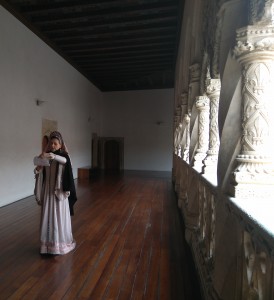 Catalina de Lancaster, en el Colegio de San Gregorio. Aquí murió ella, aunque antes de que se levantase el imponente edificio.