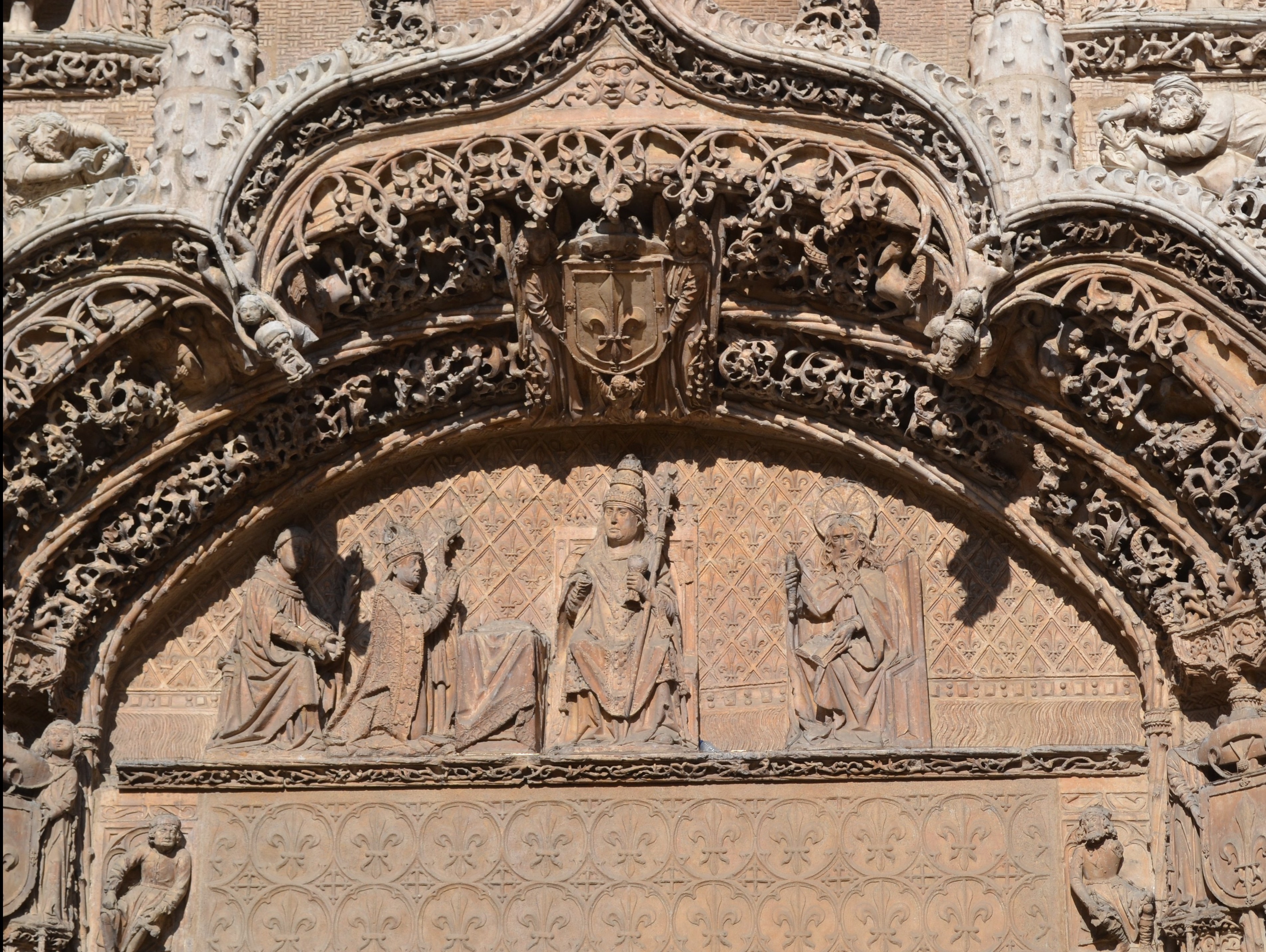 Primer cuerpo fachada Museo Nacional Escultura Valladolid