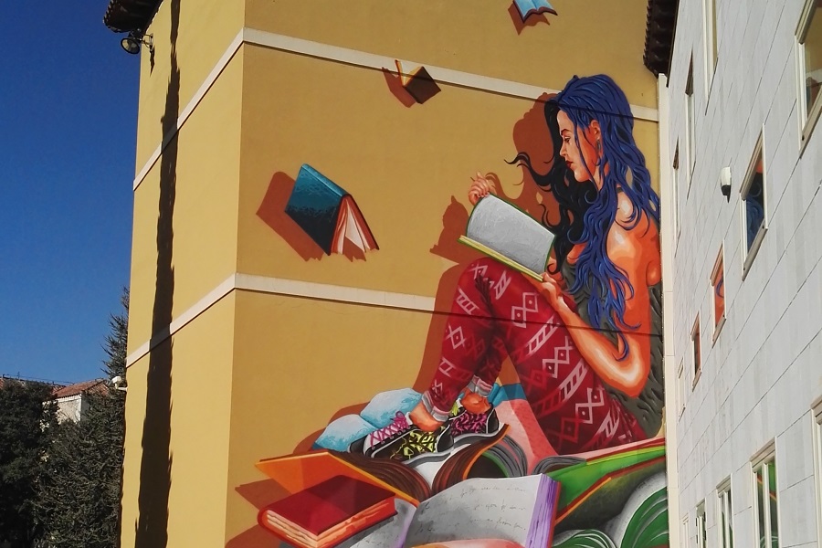 Mural en la Casa del Estudiante