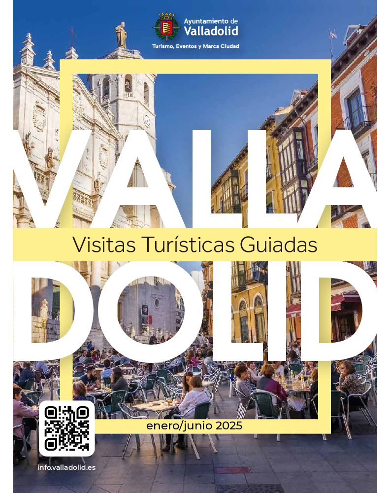 Portada del documento Folleto Visitas Valladolid 2025
