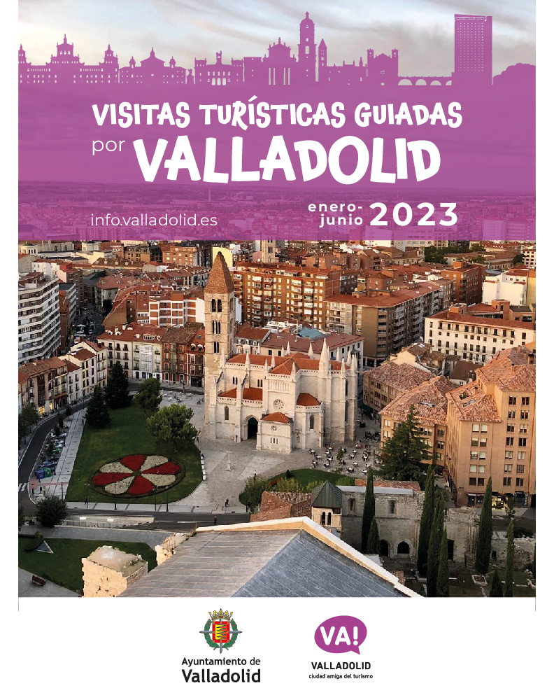 Portada del documento Visitas guiadas Valladolid de enero a junio de 2023